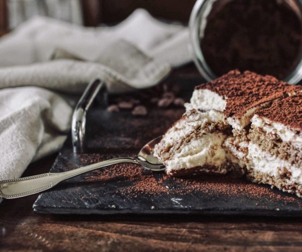 Dessert Tiramisu aux spéculos proposé au menu du restaurant La Table de Trois
